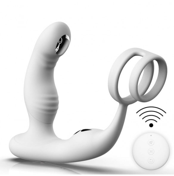 JEUSN - ZeroHigh DualCore Heating Electro Shock Prostate Massager (Support APP Mini Programs - Chargeable)